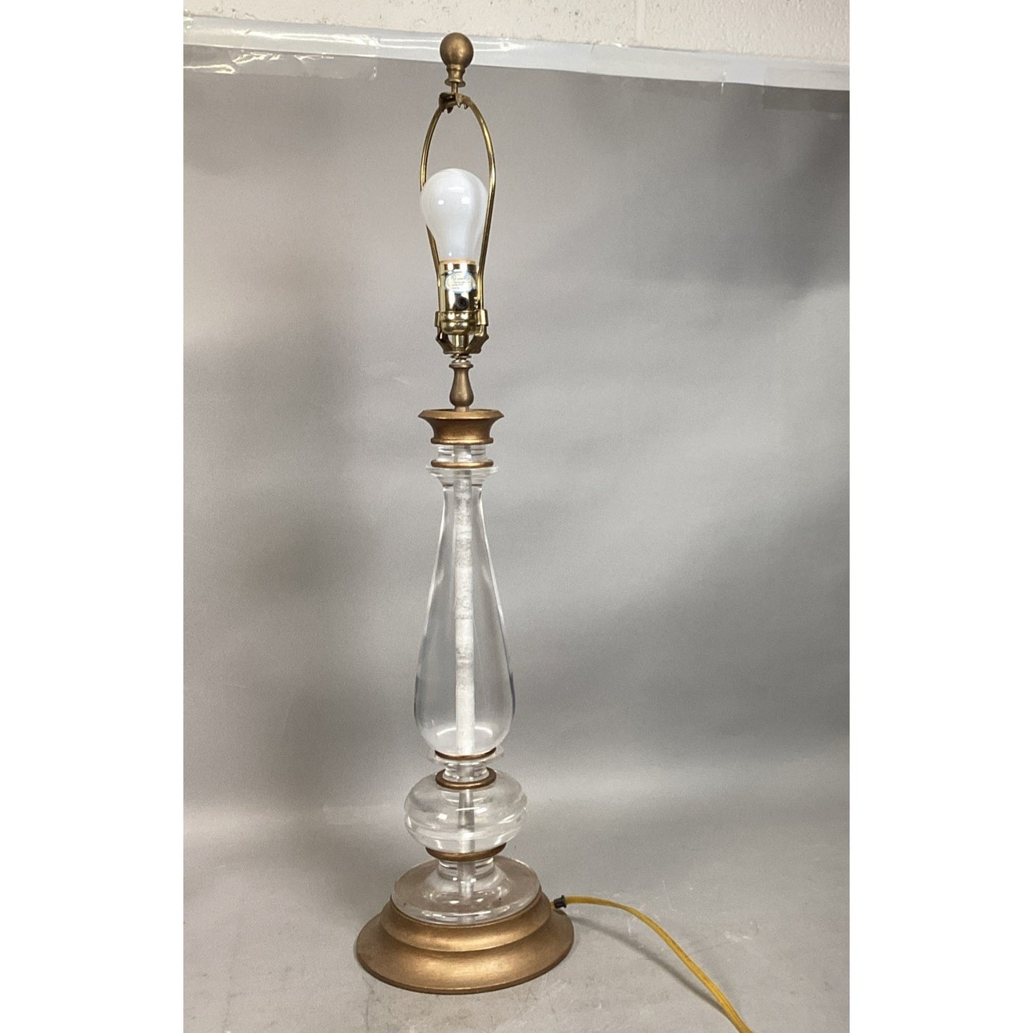 Renaissance 2000 Modern Lucite Lamp - 31.5”H