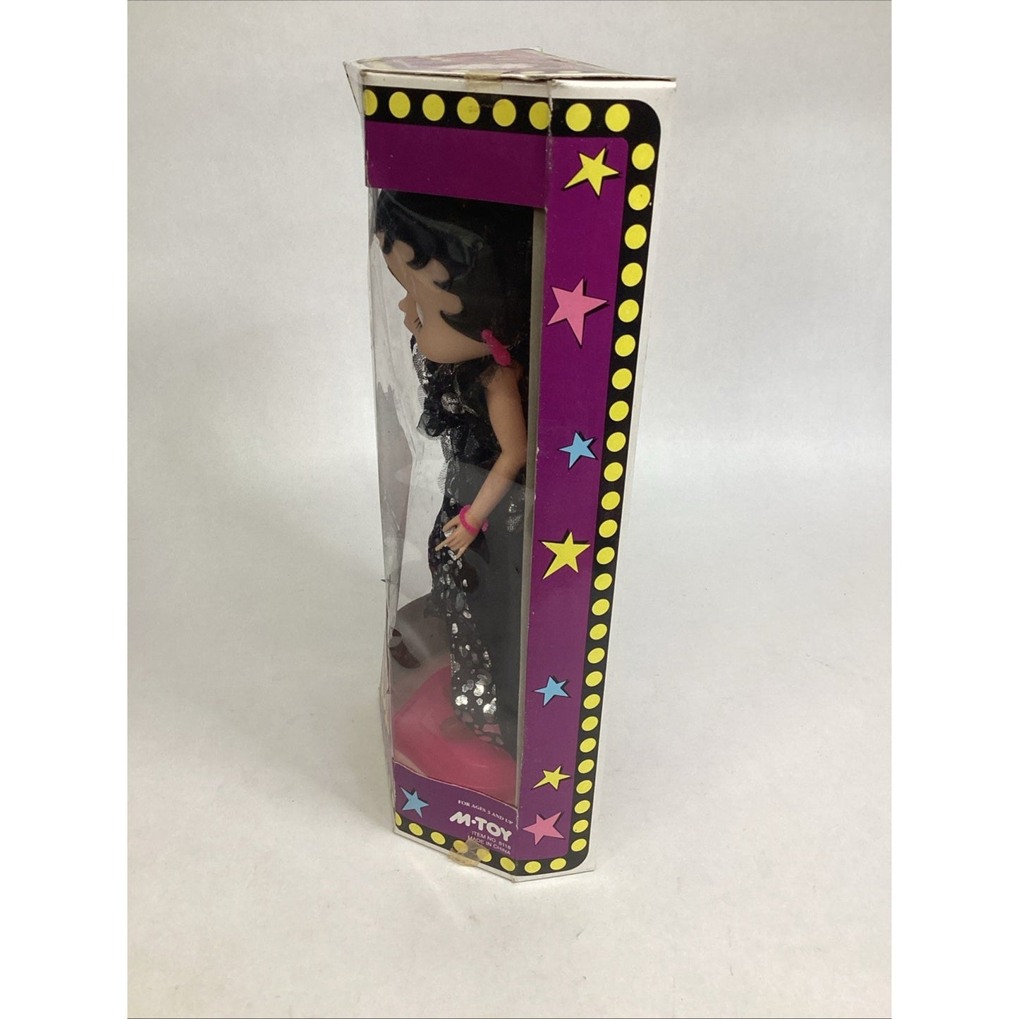 Vintage Betty Boop 1986 Limited Edition Doll W/ Stand - New