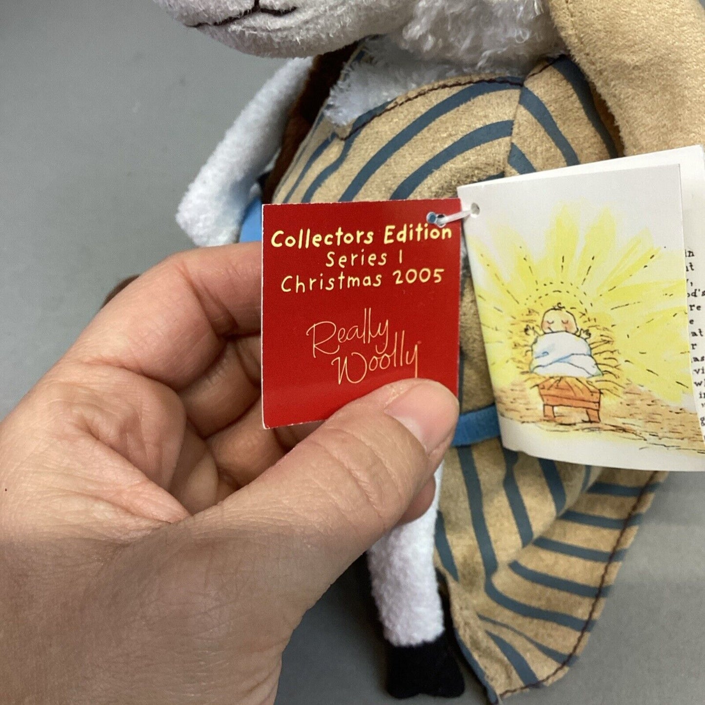 2005 Hallmark Dayspring Really Woolly Jake the Shepherd Sheep Plush W/ Tags