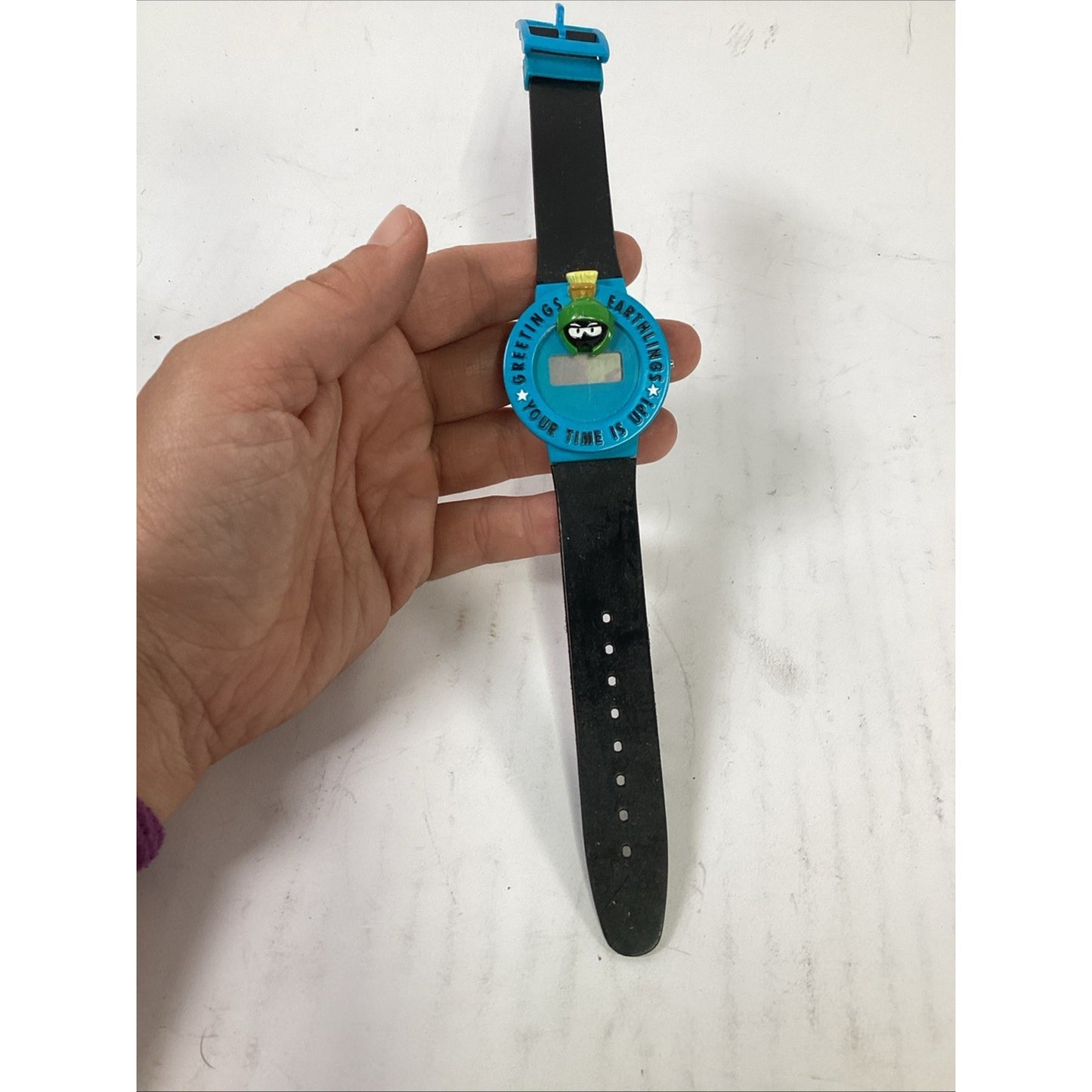 VTG 2 Marvin The Martian FANTASMA 3D Hologram Quartz Watch/Looney Tunes Watch
