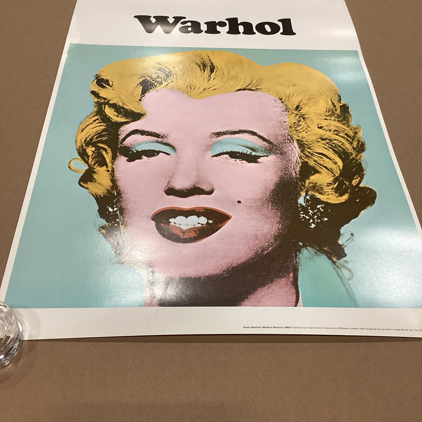 Andy Warhol Tate Gallery Marilyn Monroe Poster Art Print - 30x20” Misprint