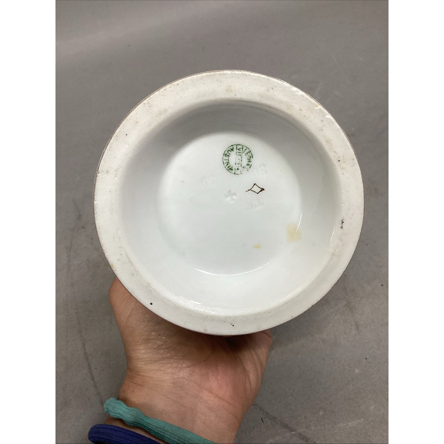 Antique Leonard Porcelain Shaving Mug - Made In Vienna, Austria