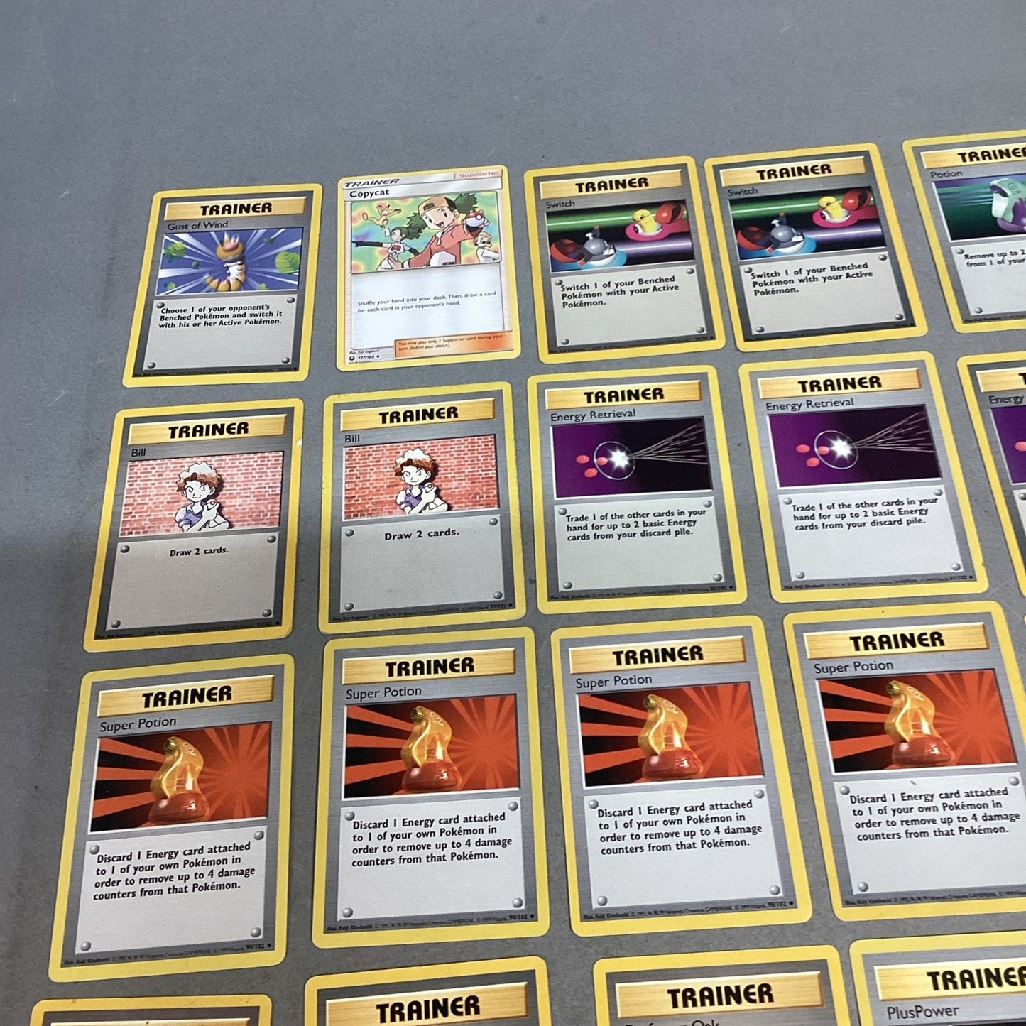 Lot Of 31 Pokemon Trainers Trading Cards