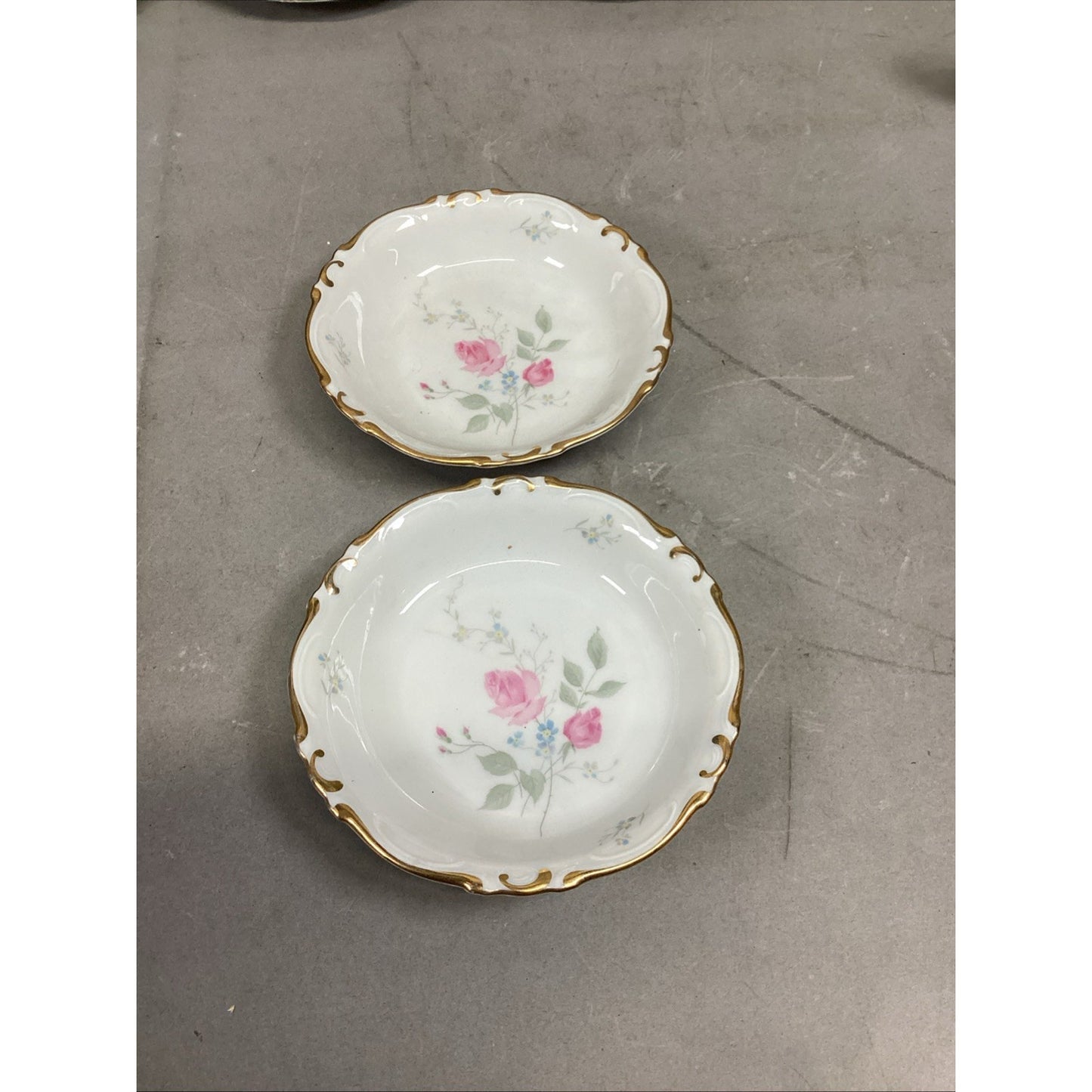 Set Of 30 Pink Floral H&Co Selb Bavaria Germany Heinrich Cup/Saucer/Bowls + More