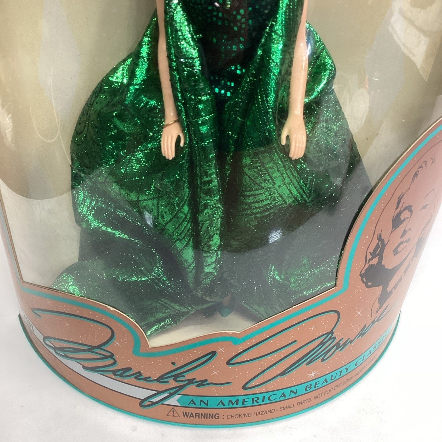 VTG NOS 1993 Collectors Series Emerald Evening Marilyn Monroe No.07404 Doll