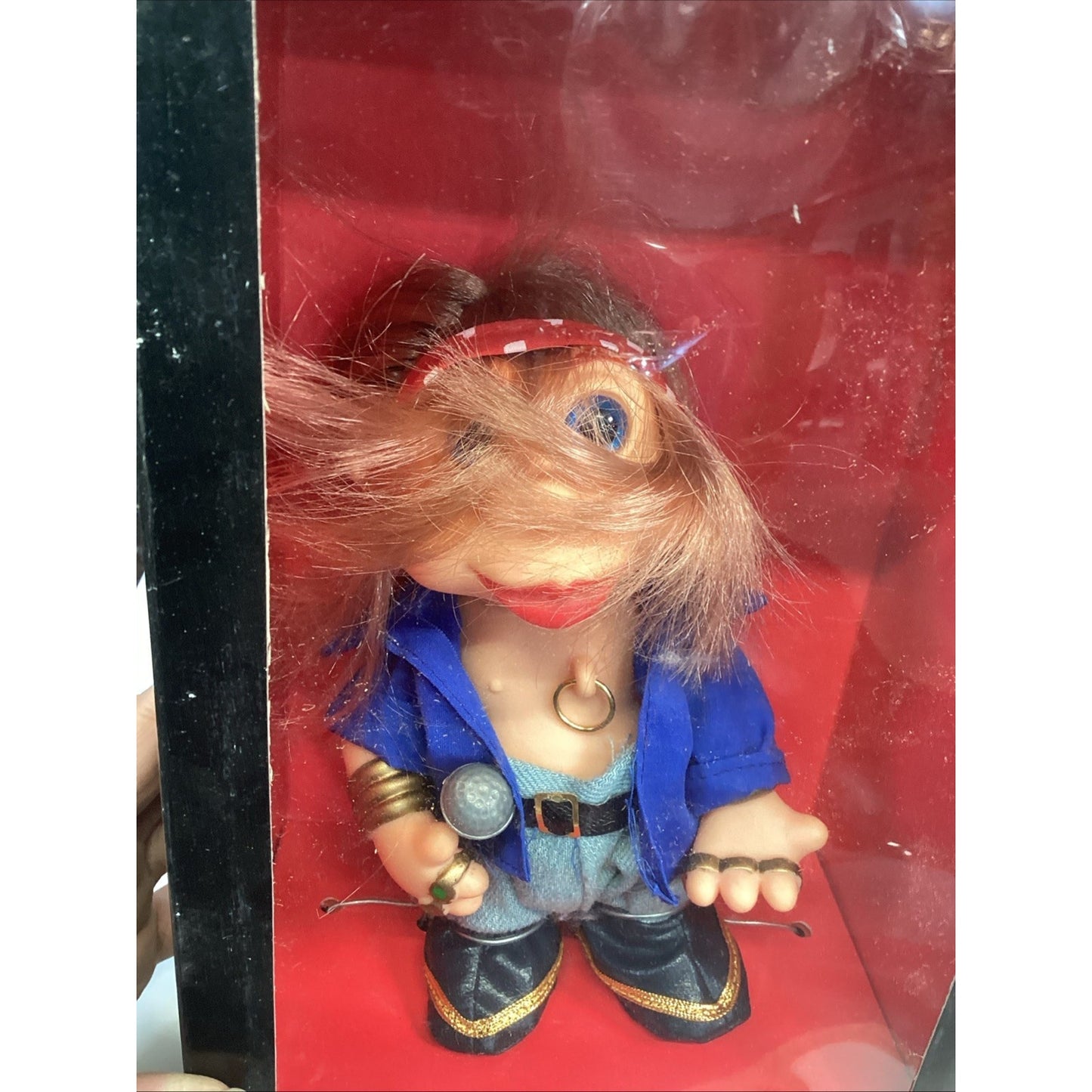 Set Of 2 Celebrity Spoof Troll Dolls In original Boxes - GNR Axel Rose