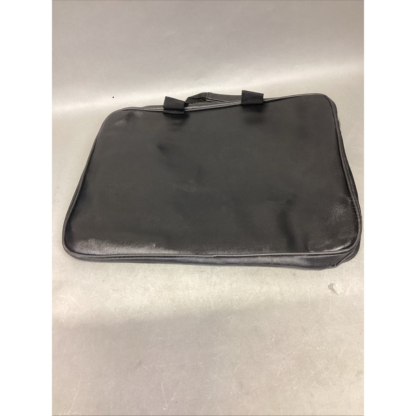 Black Messenger Bag With 3 Straps & 8 Compartment Total