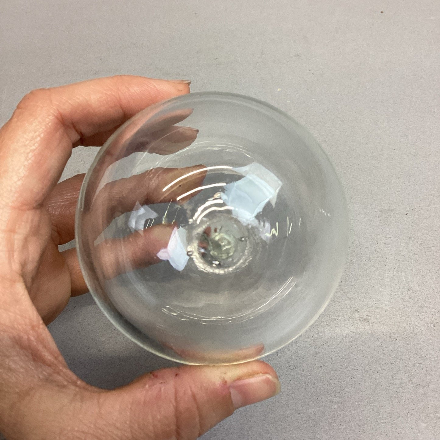 Set Of 4 Polished Stone Spheres And 2 Glass Spheres