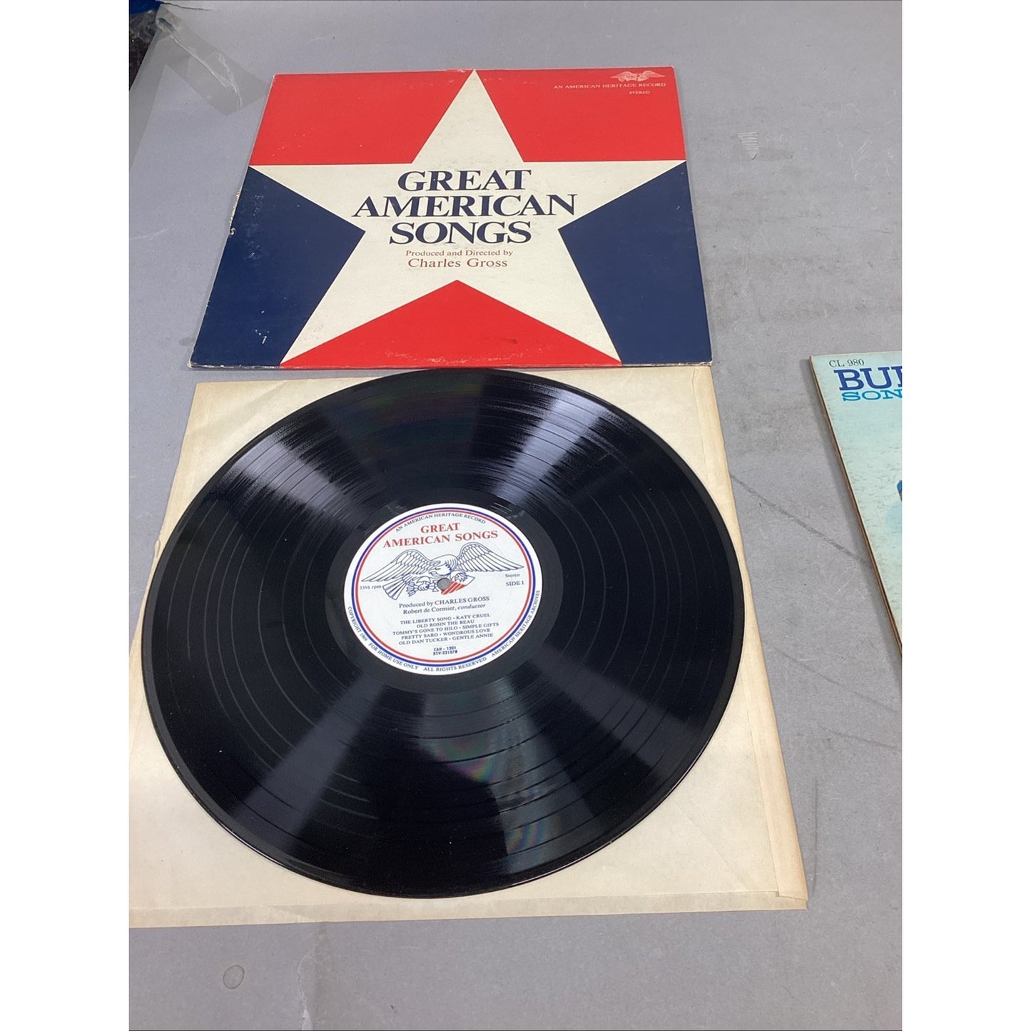 3 LPs - Guideposts To Freedom, Great American Songs, Songs For All Ages