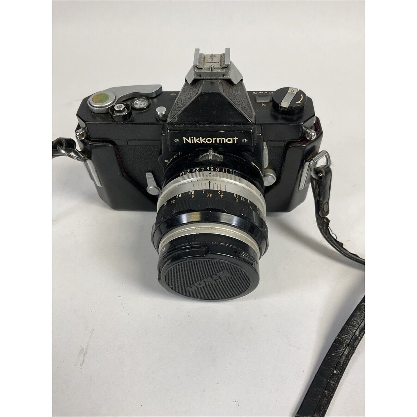 Nikkormat FT3 SLR Film Camera w/ Nikon NIKKOR 50mm f/2 Lens With Case