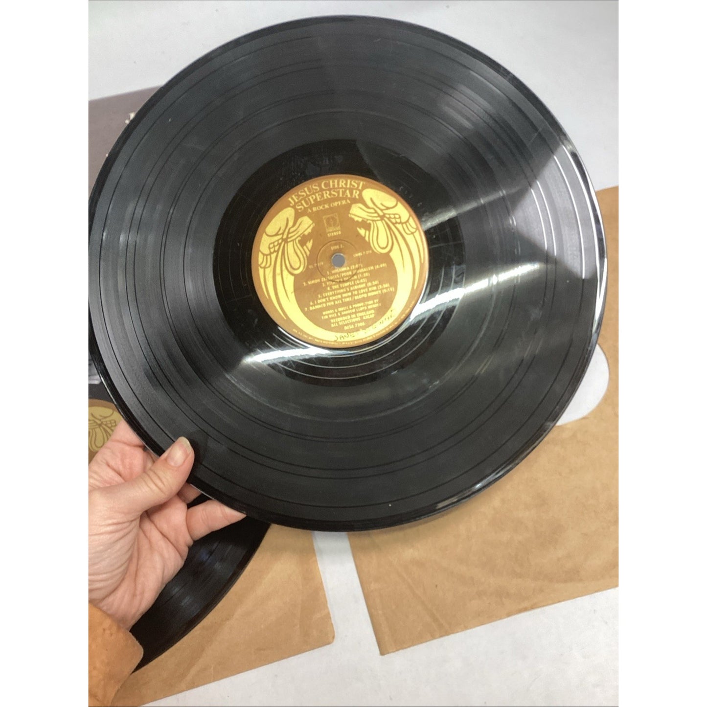 Jesus Christ Superstar Double LP Vinyl Record Album