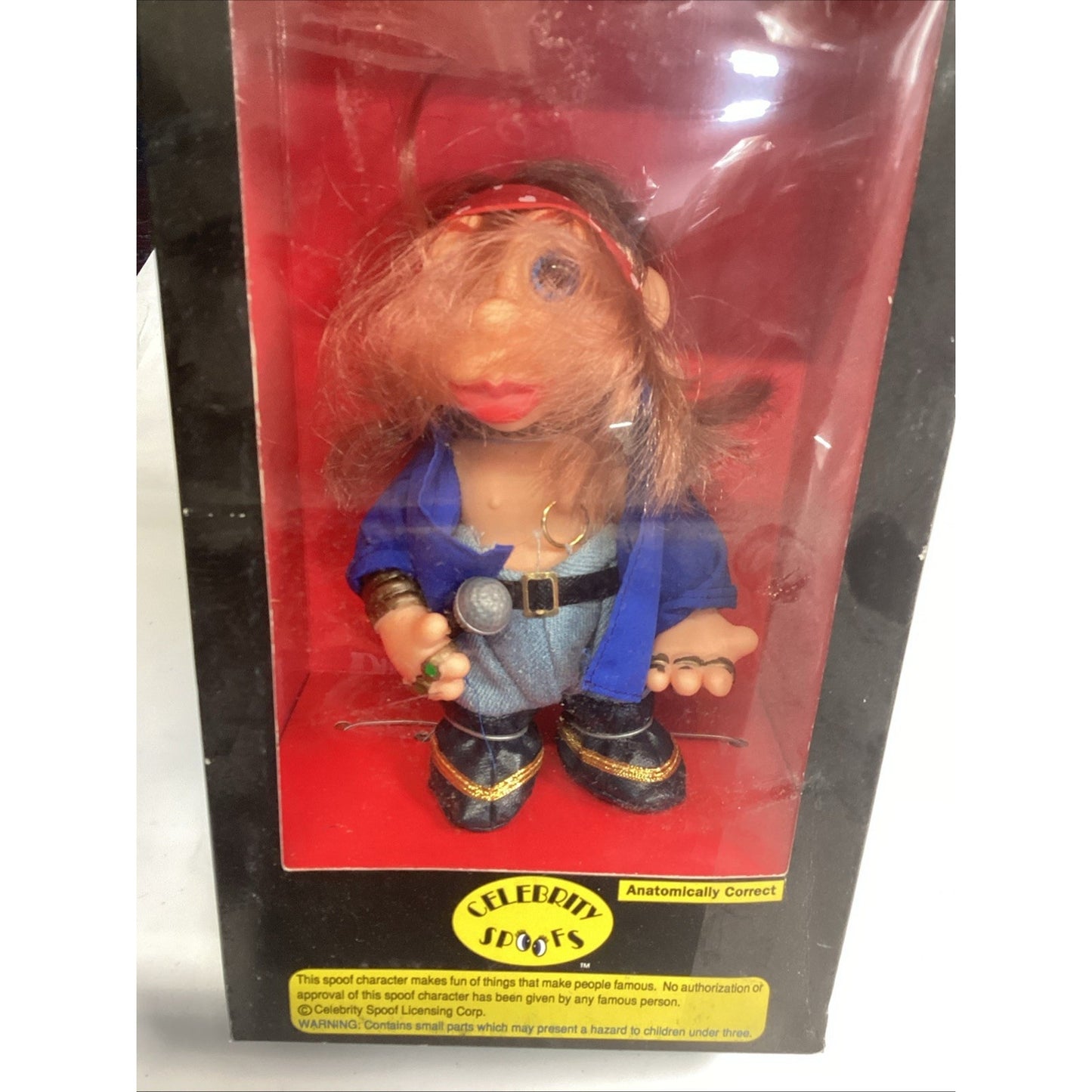 Set Of 2 Celebrity Spoof Troll Dolls In original Boxes - GNR Axel Rose