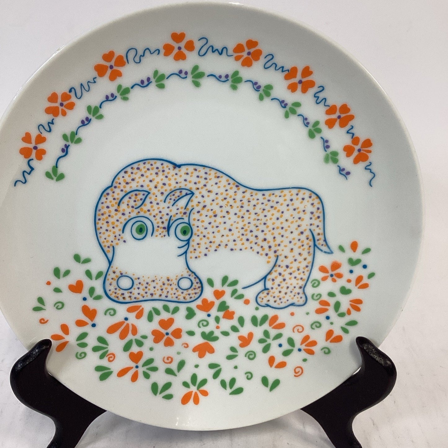Lot Of 3 Vintage 1976 Seymour Mann Safari Lunch Plates - 8”D