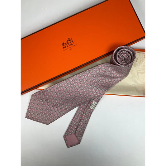 Men’s Hermes Geometric Tie REF: 045567 | No Box