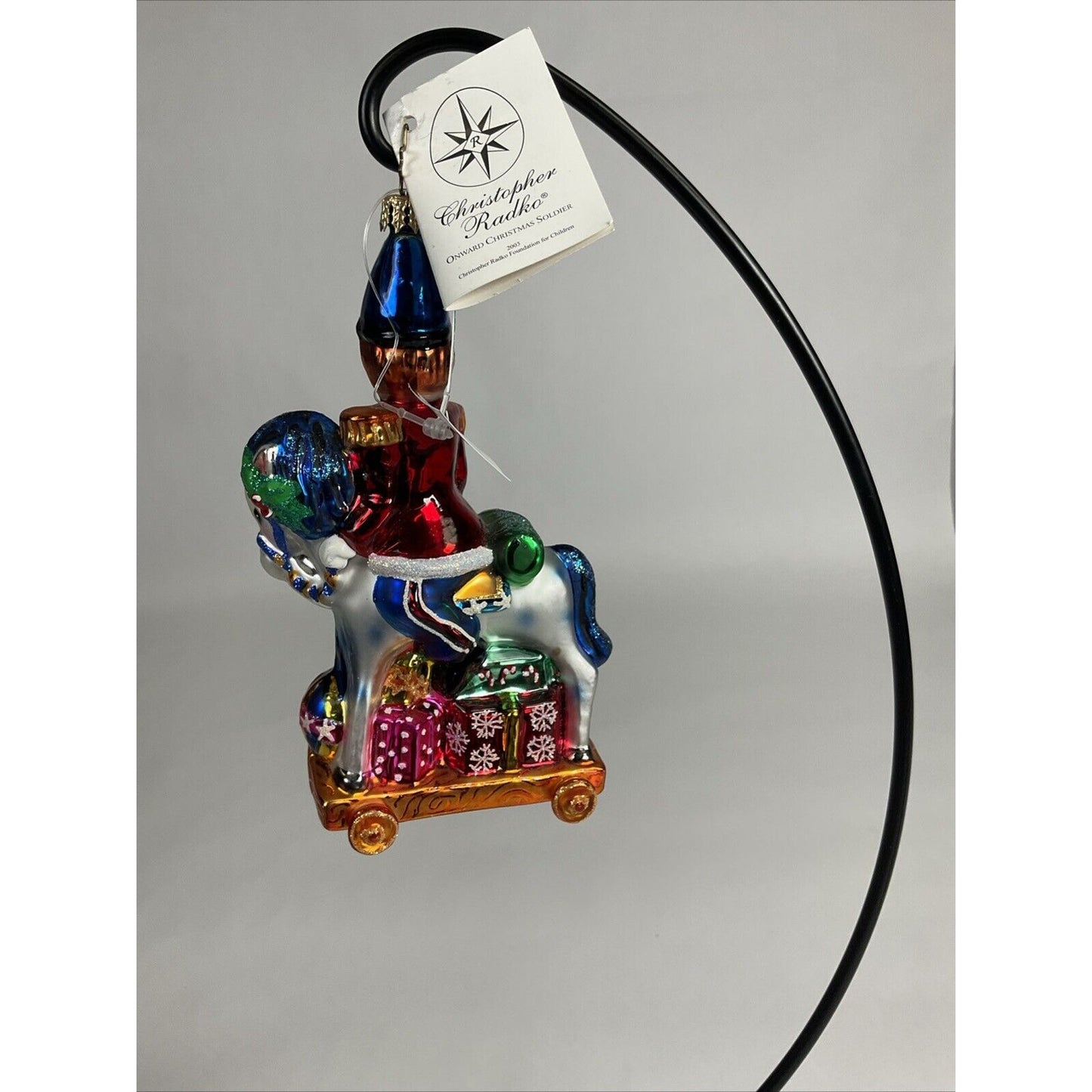 Christopher Radko Onward Christmas Soldier Christmas Ornament