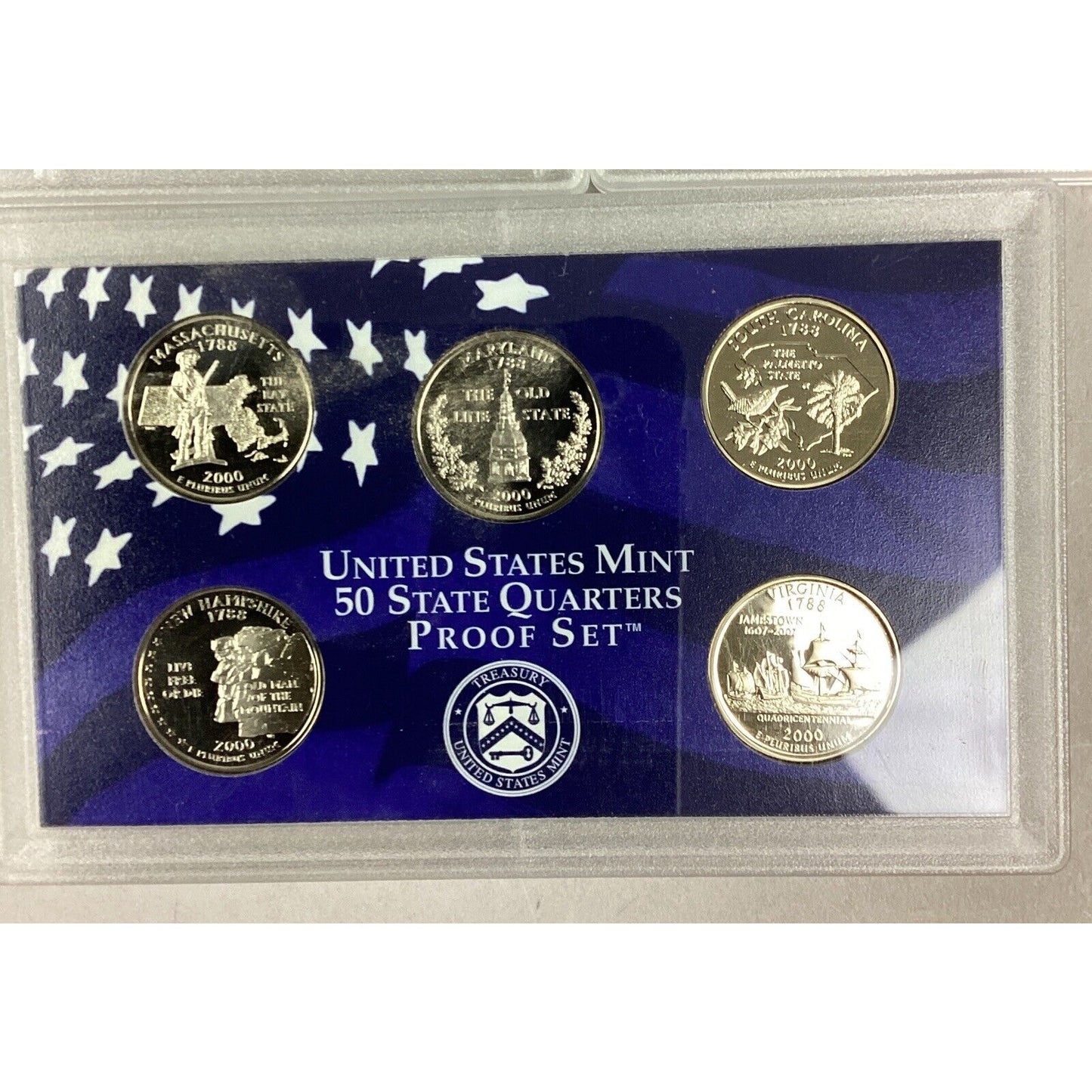 United States Mint Proof Set - 1999/2000 & US Mint 50 State Quarters Proof Set