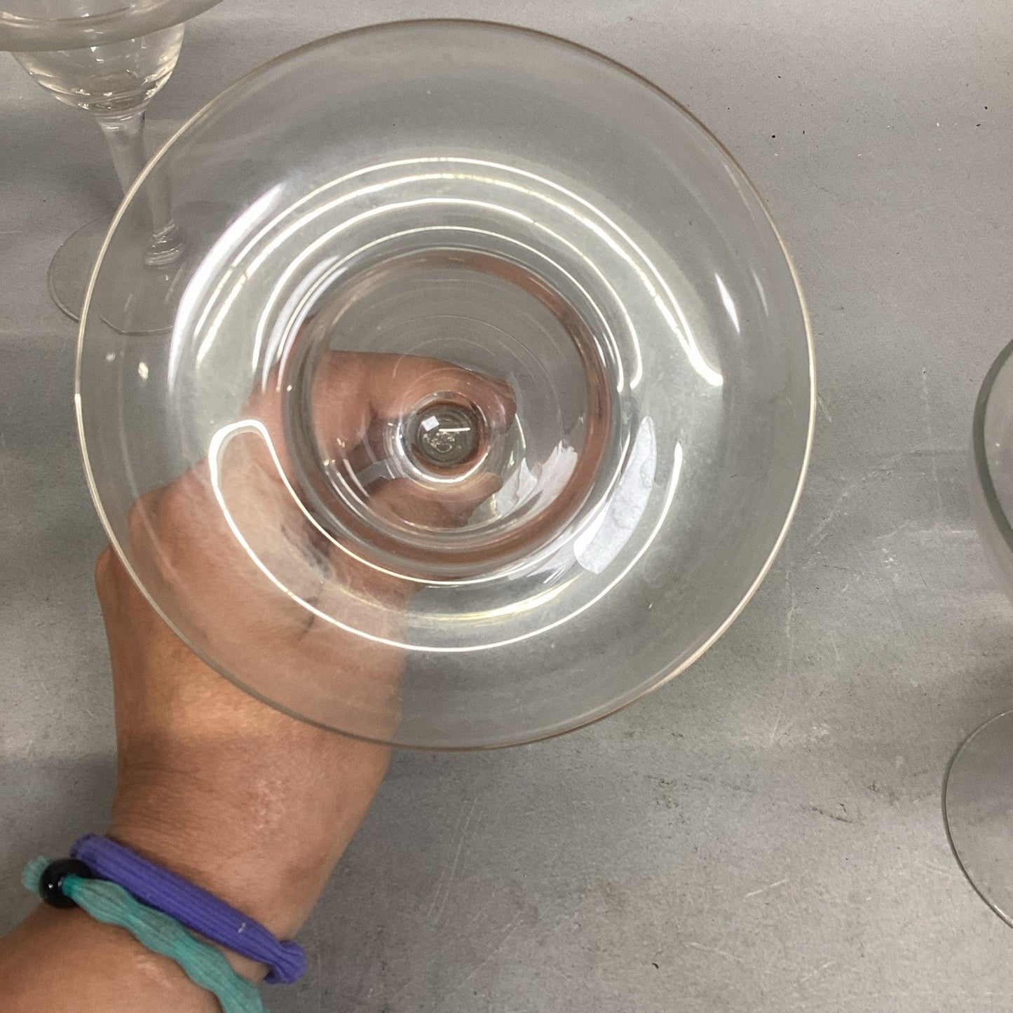 Lot Of 6 Margarita Glasses With 3 Other Glasses