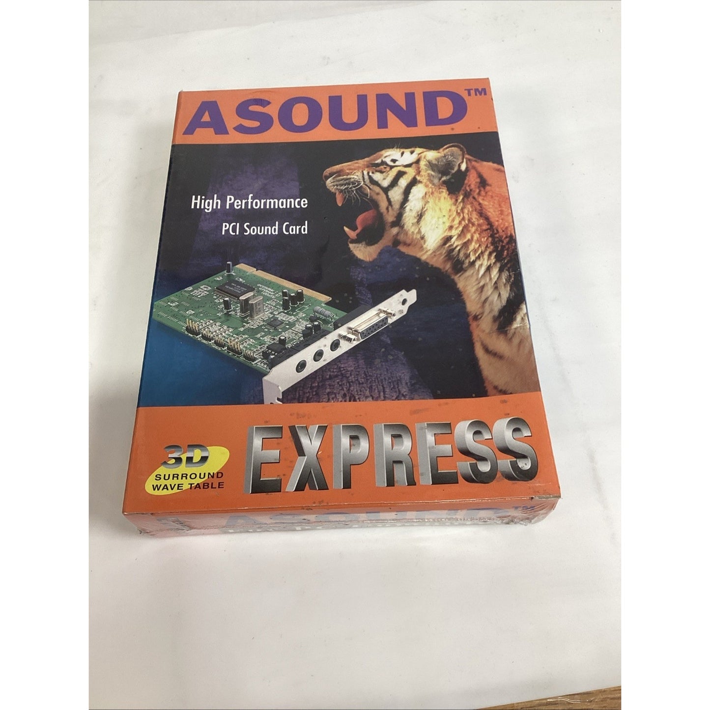 Vintage Asound Express PCI Sound Card ASP0111 - NOS - 3D Surround Wave Table
