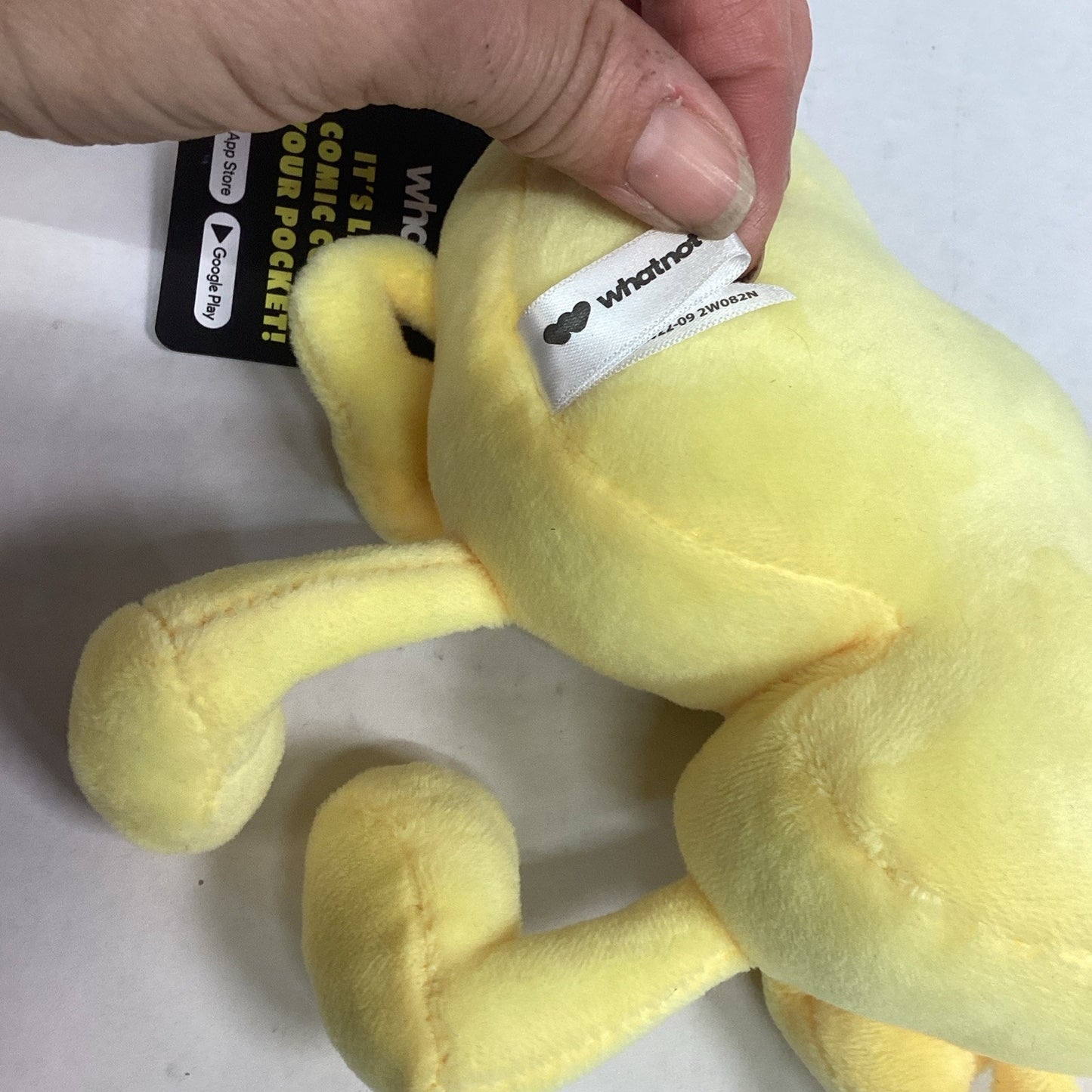 Whatnot Promotional Promo Comic Con Exclusive Mascot Plush Stuffed w/ Tags