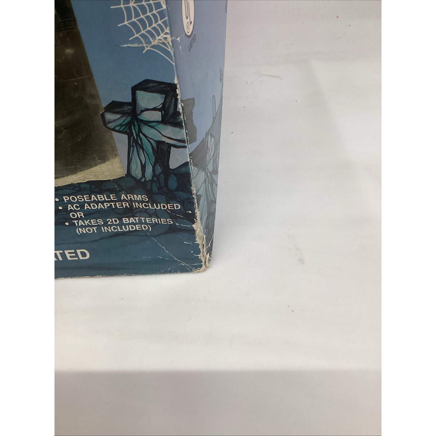 Vintage Witch Time Animated Dracula Figurine With Box - NOS