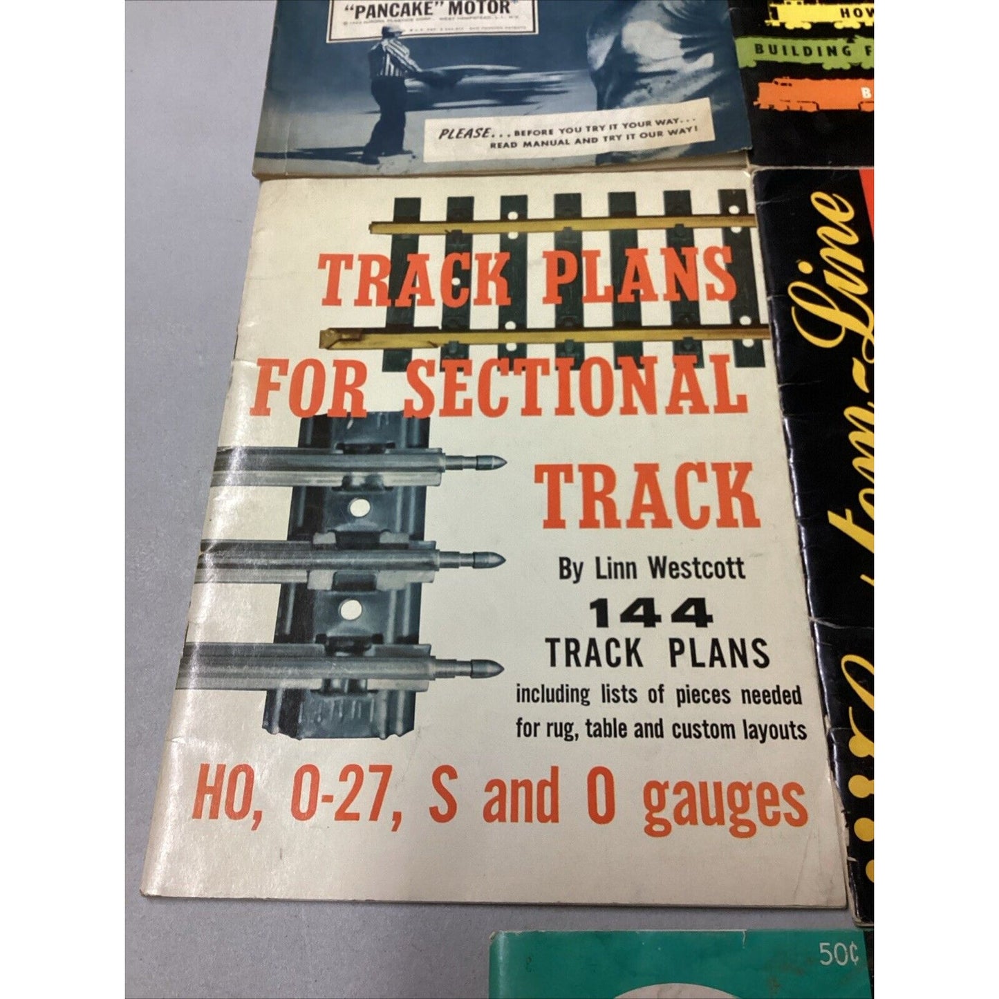 Lot Of 5 Vintage Model Railroad Train Catalogs