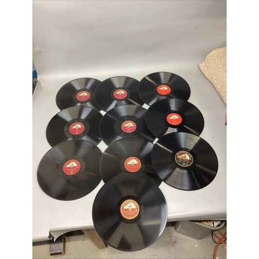 His Masters Voice Orchestras - (10) - Symphony, Boston, London Philharmonic