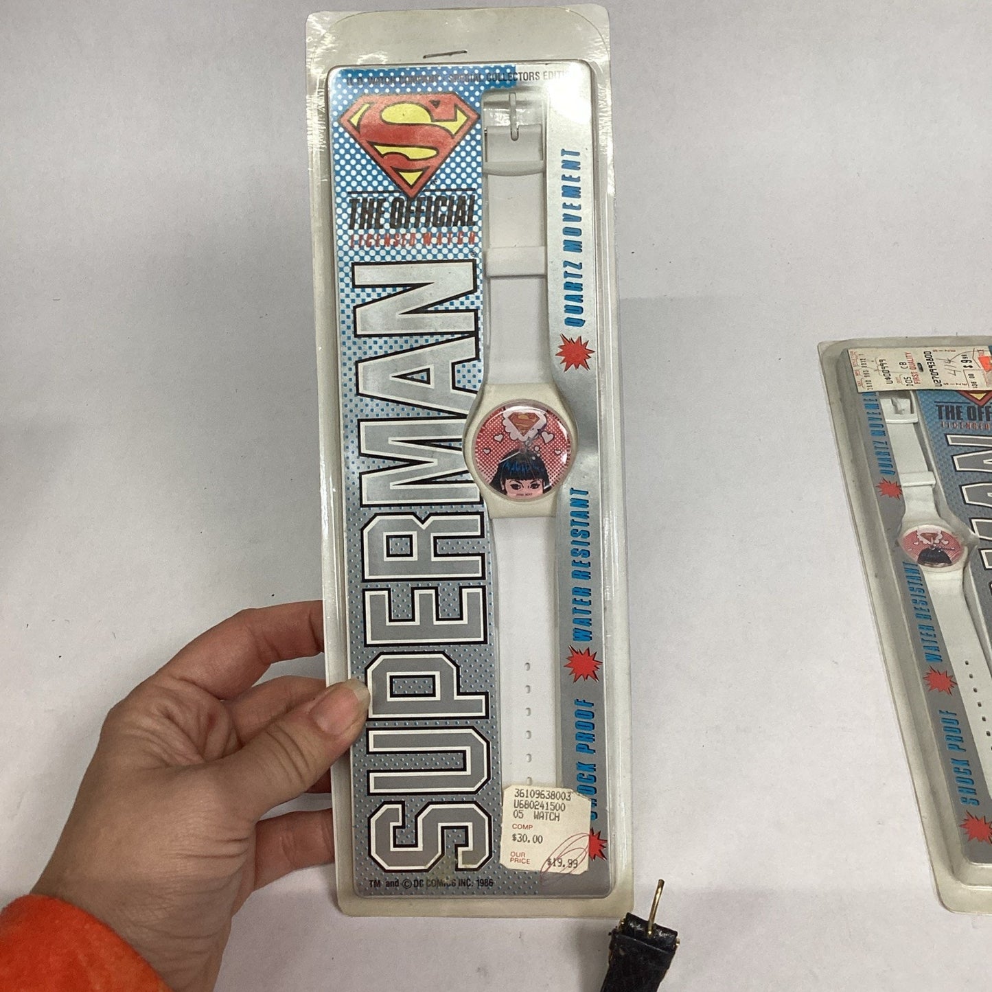 Set Of 5 DC Comics Superman Watches