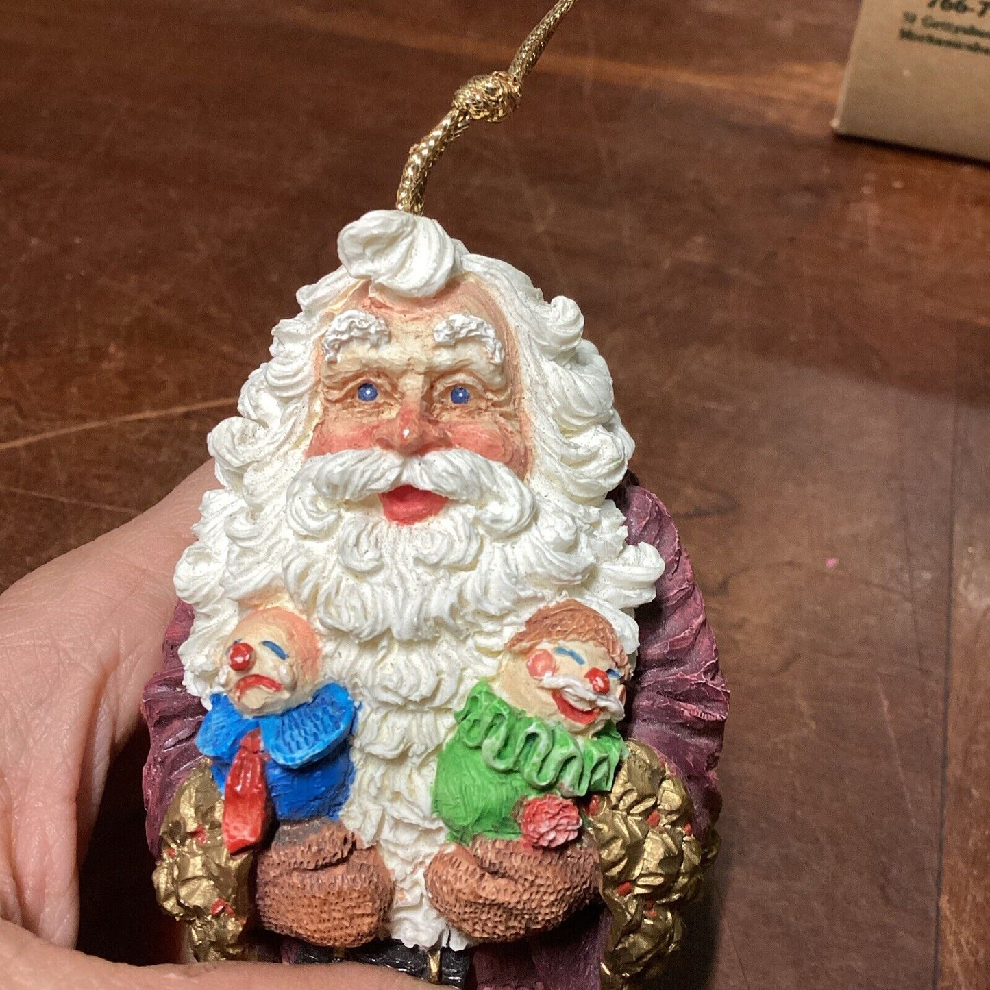 Roman - American Santas Through the Decades Ornament 1860 Roly Poly Santa