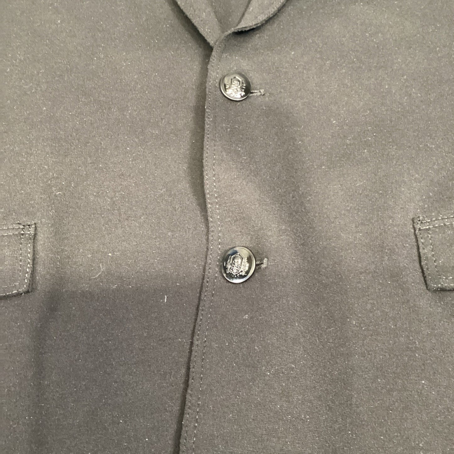 The Kooples Men's Black Fitted 2 Button Blazer Sport Coat