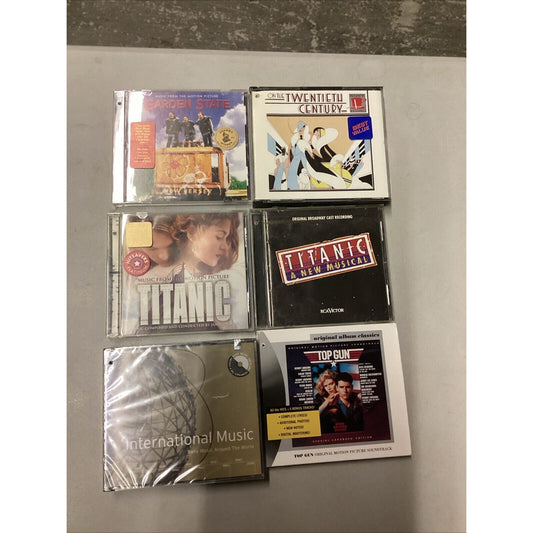 Lot Of 6 CDs From Film, Movies, Broadway