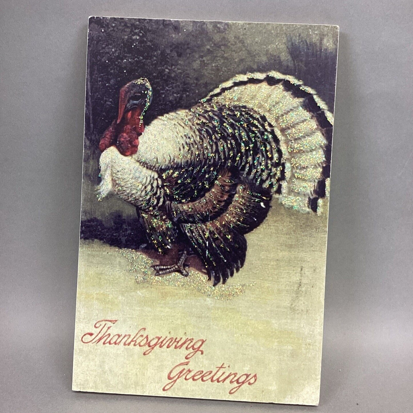 Lot Of 9 Turkey Thanksgiving Decor - Plaque, Shelf Sitter, 2 Puppets, 2 Plushes