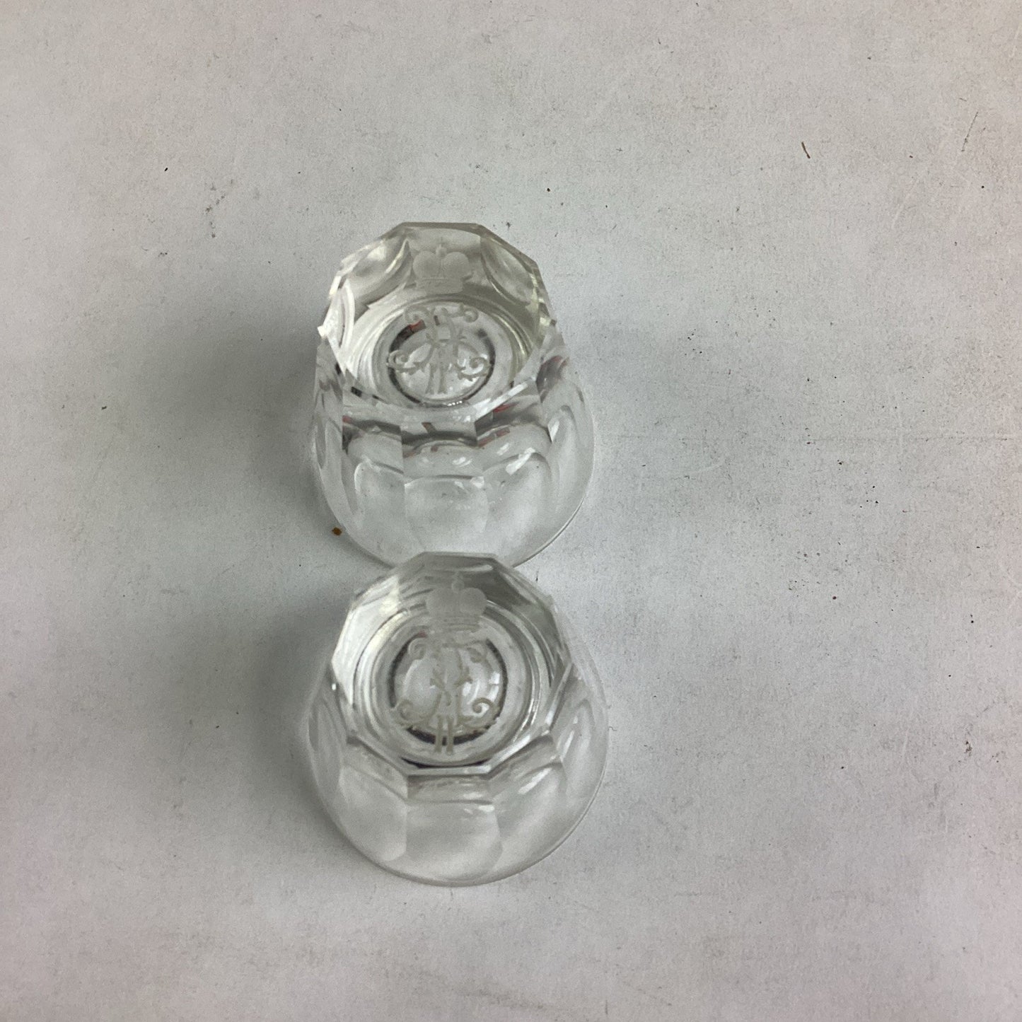 Set Of 2 Anchor Hocking Shot Glasses & 2 Other Shot Glasses