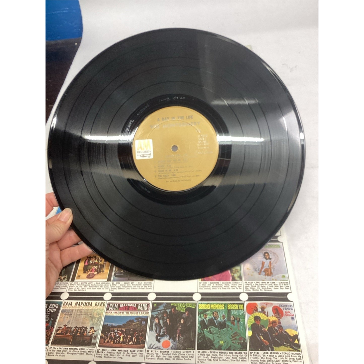 WES MONTGOMERY - A DAY IN THE LIFE Vinyl Record