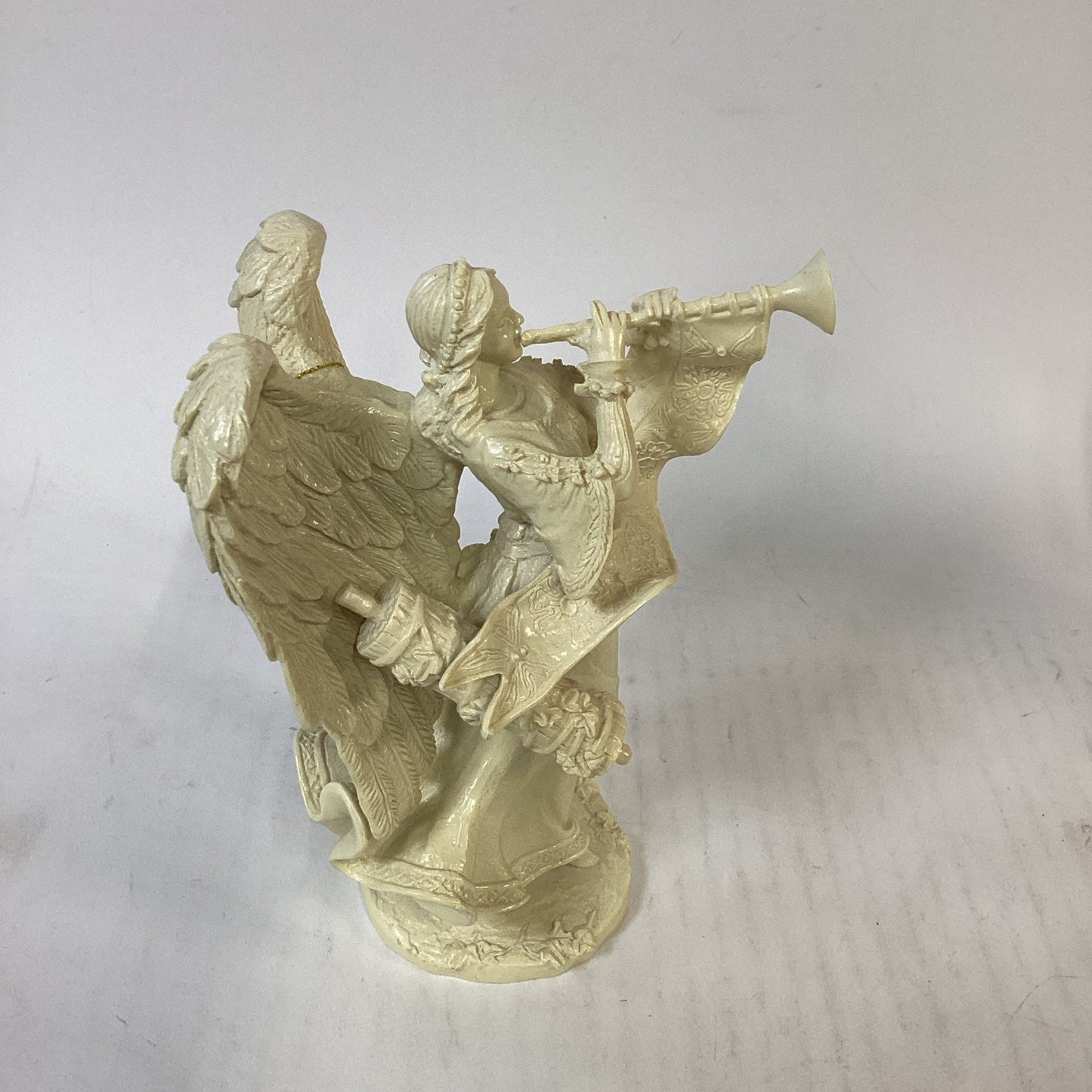 Lot Of 2 Angel Figurines - Roman Resin Angel & Seraphim Angel Classics Isabel