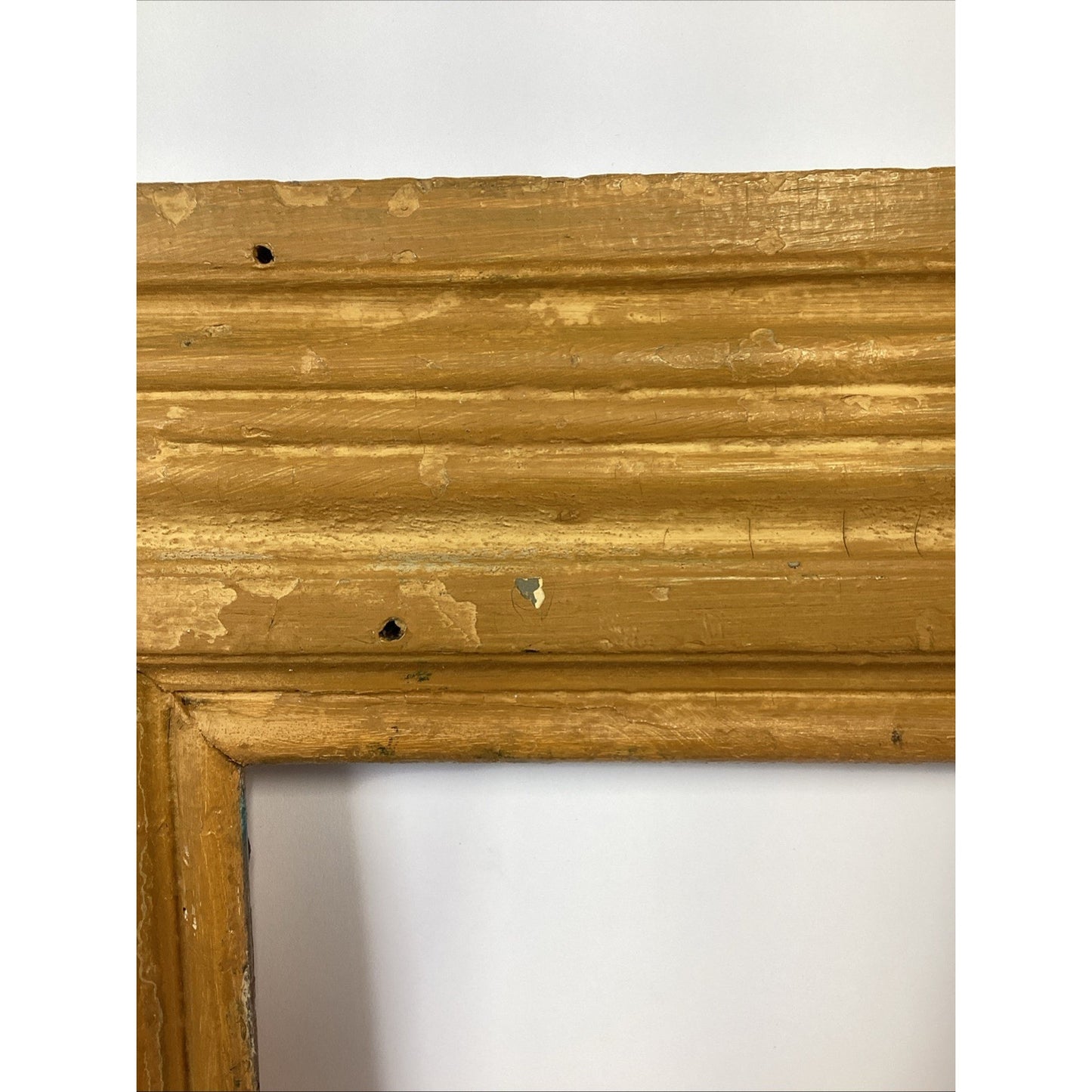 Vintage Wooden Picture Frame - 18.5x16.5”