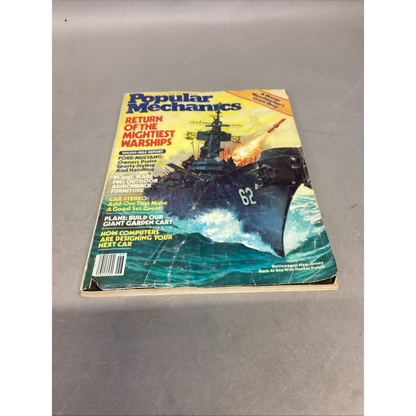 Popular Mechanics Return Of The Mightiest Warships 1982 & Sea Classics USS NJ