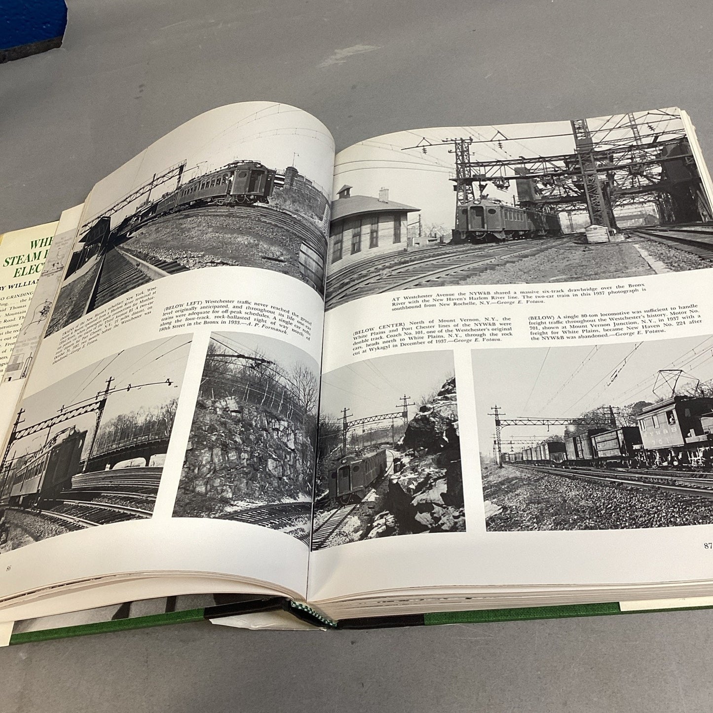 When The Steam Railroads Electrified By William Middleton 1974 1 Ed. Hardcover