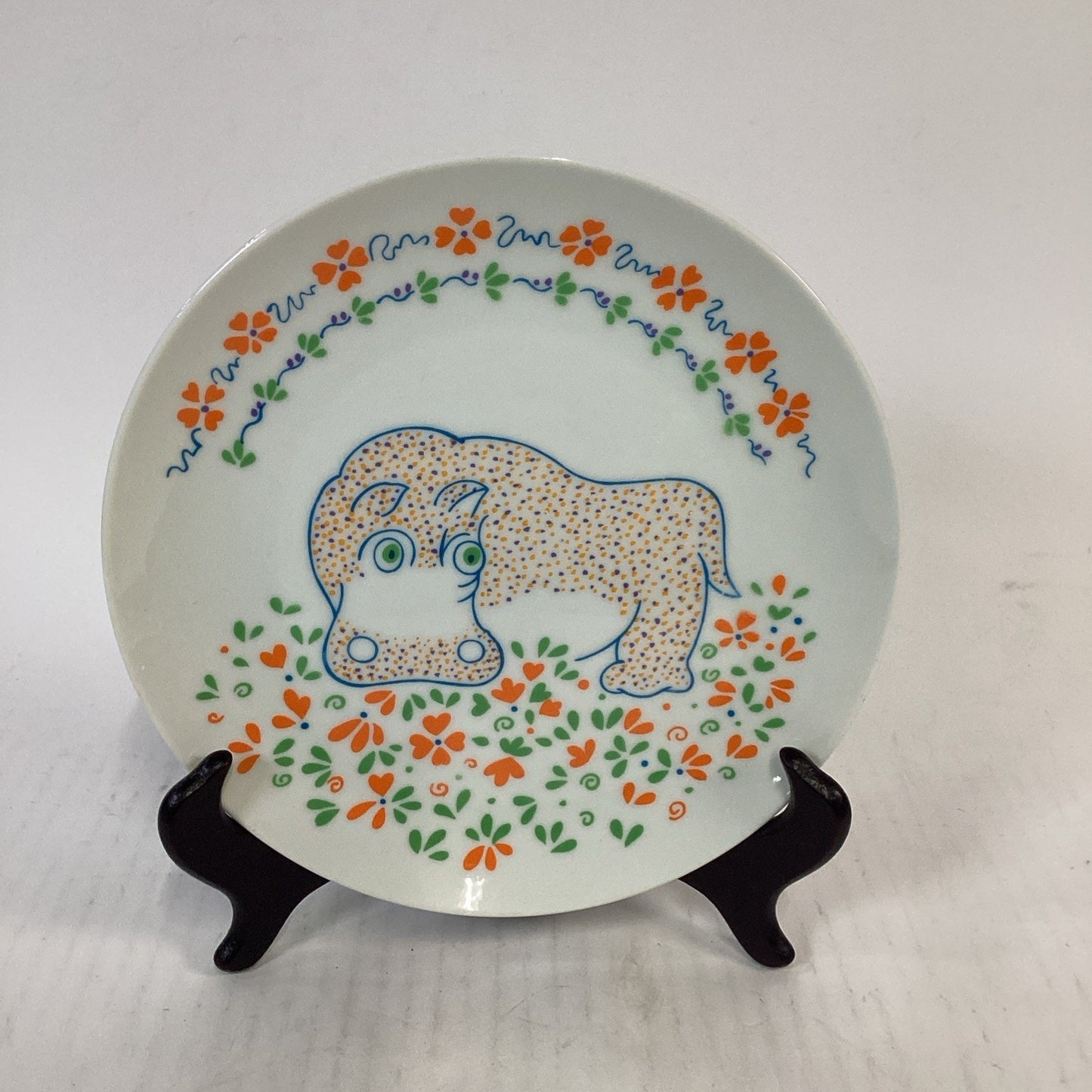 Lot Of 3 Vintage 1976 Seymour Mann Safari Lunch Plates - 8”D