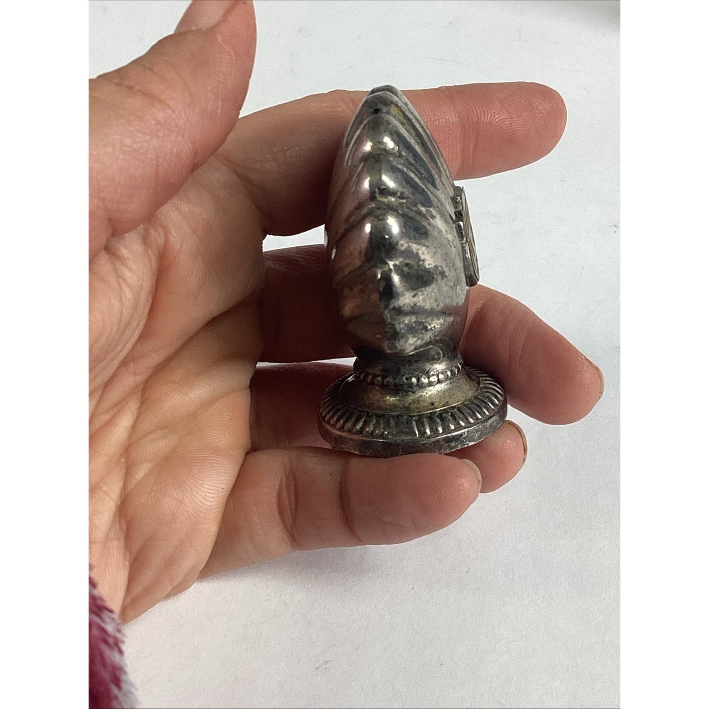 Pair Of Balboa, California Silver Plated Shell Salt & Pepper Shakers