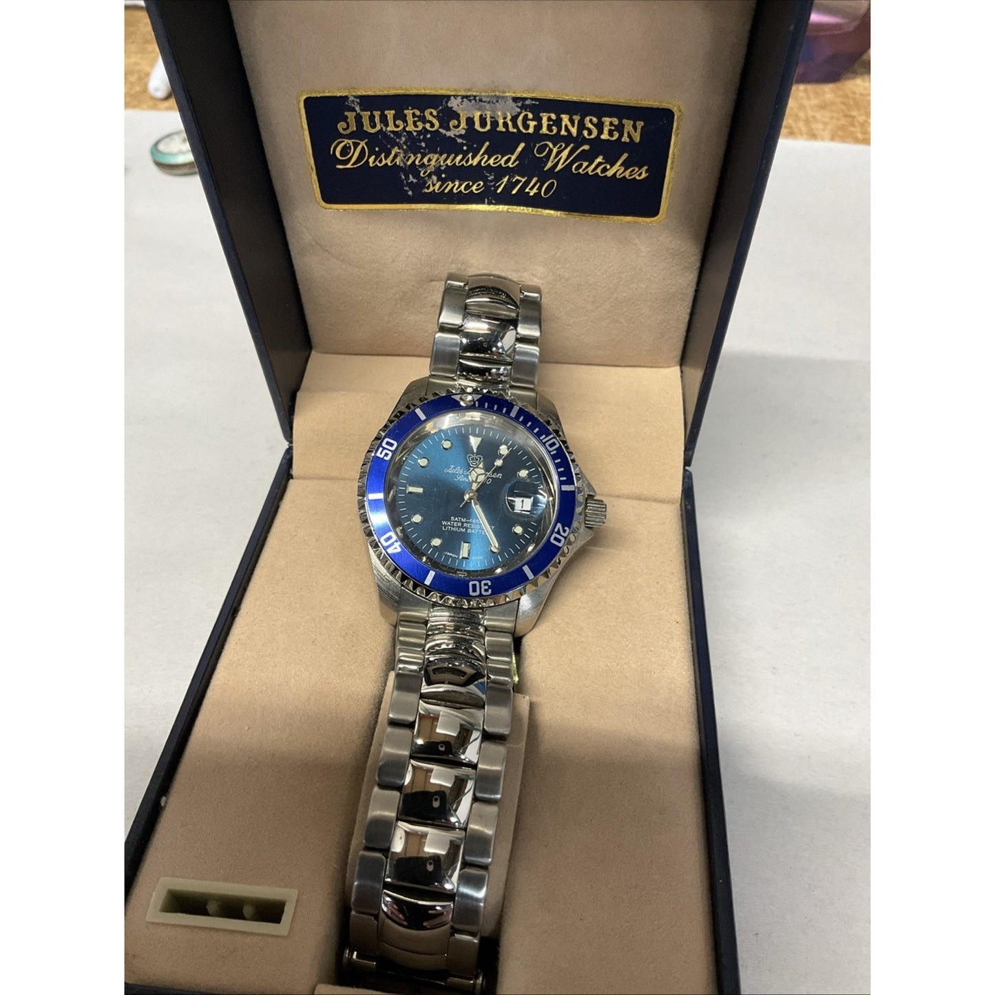 Vintage Jules Jurgensen Wristwatch Diving watch