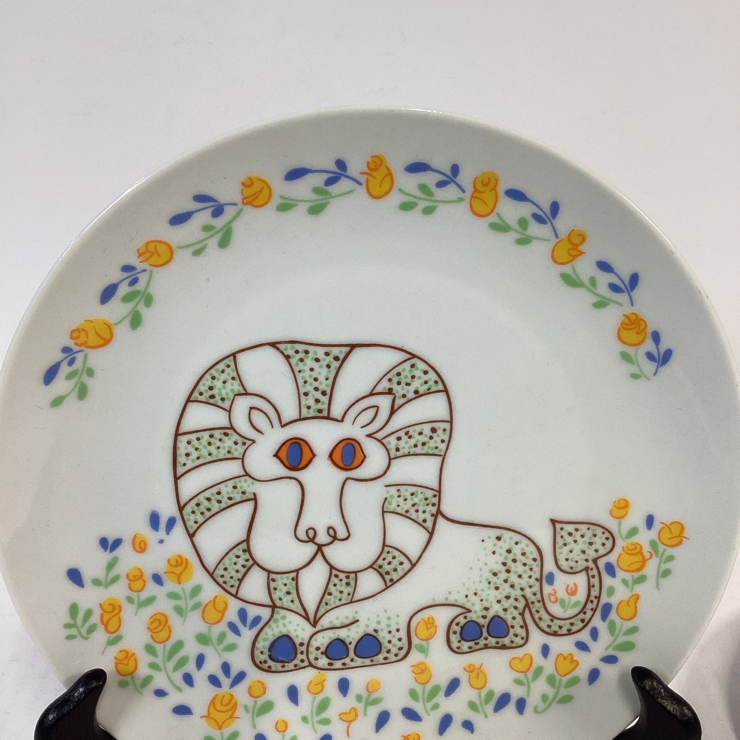 Lot Of 3 Vintage 1976 Seymour Mann Safari Lunch Plates - 8”D