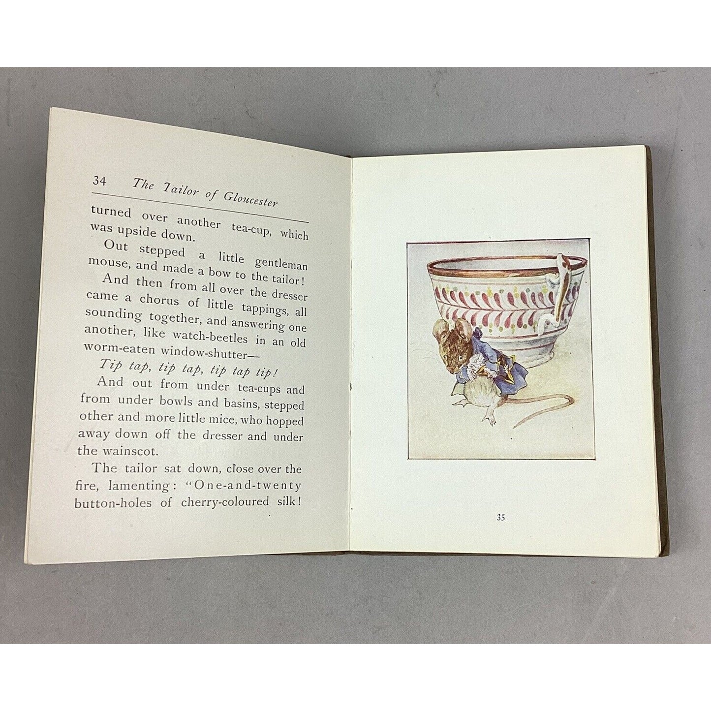 The Tailor Of Gloucester By Beatrix Potter - 1903 - First American Edition