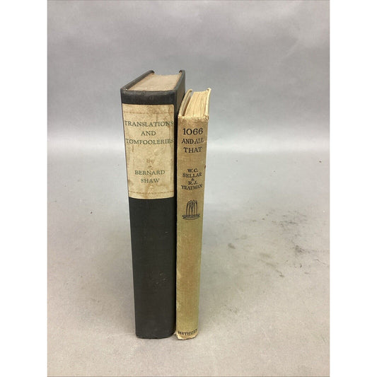 Translations And Tomfooleries(1926)I & And All That #1066 (1936)