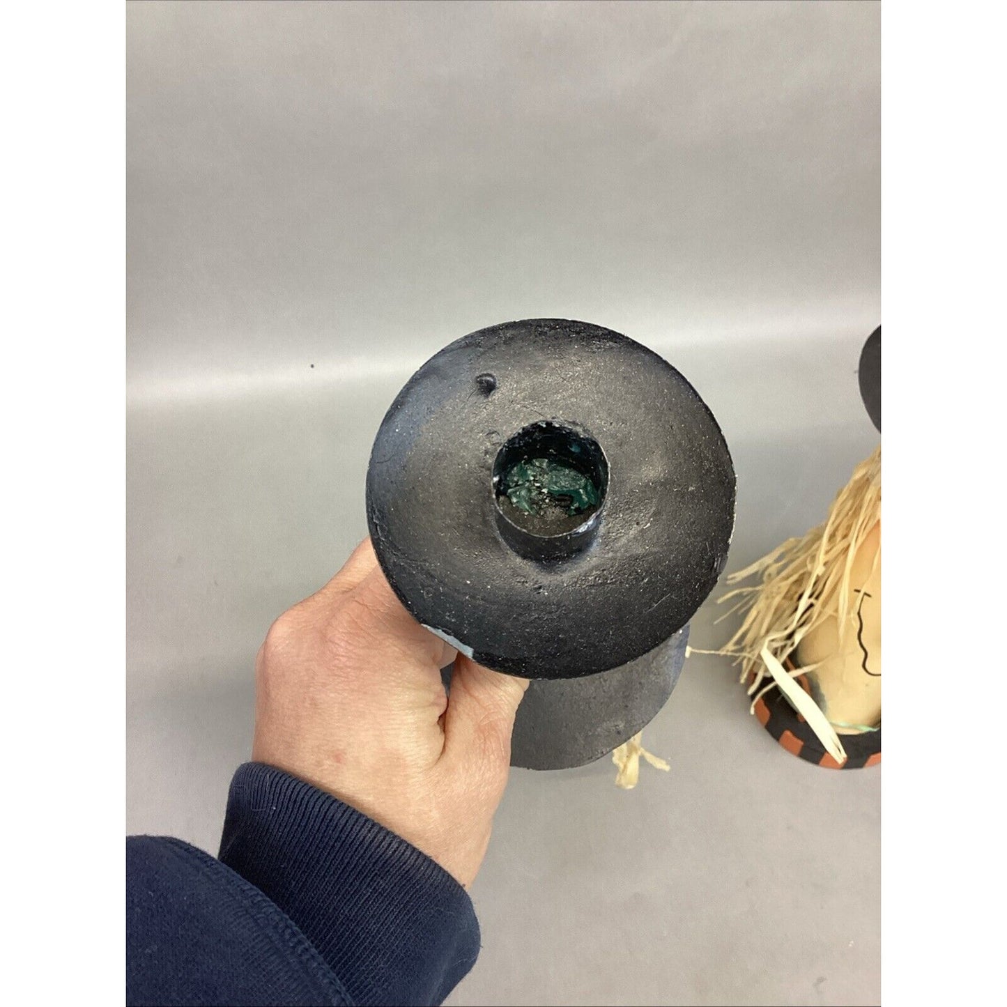 Set Of 2 - 20” Witch Candle Holders