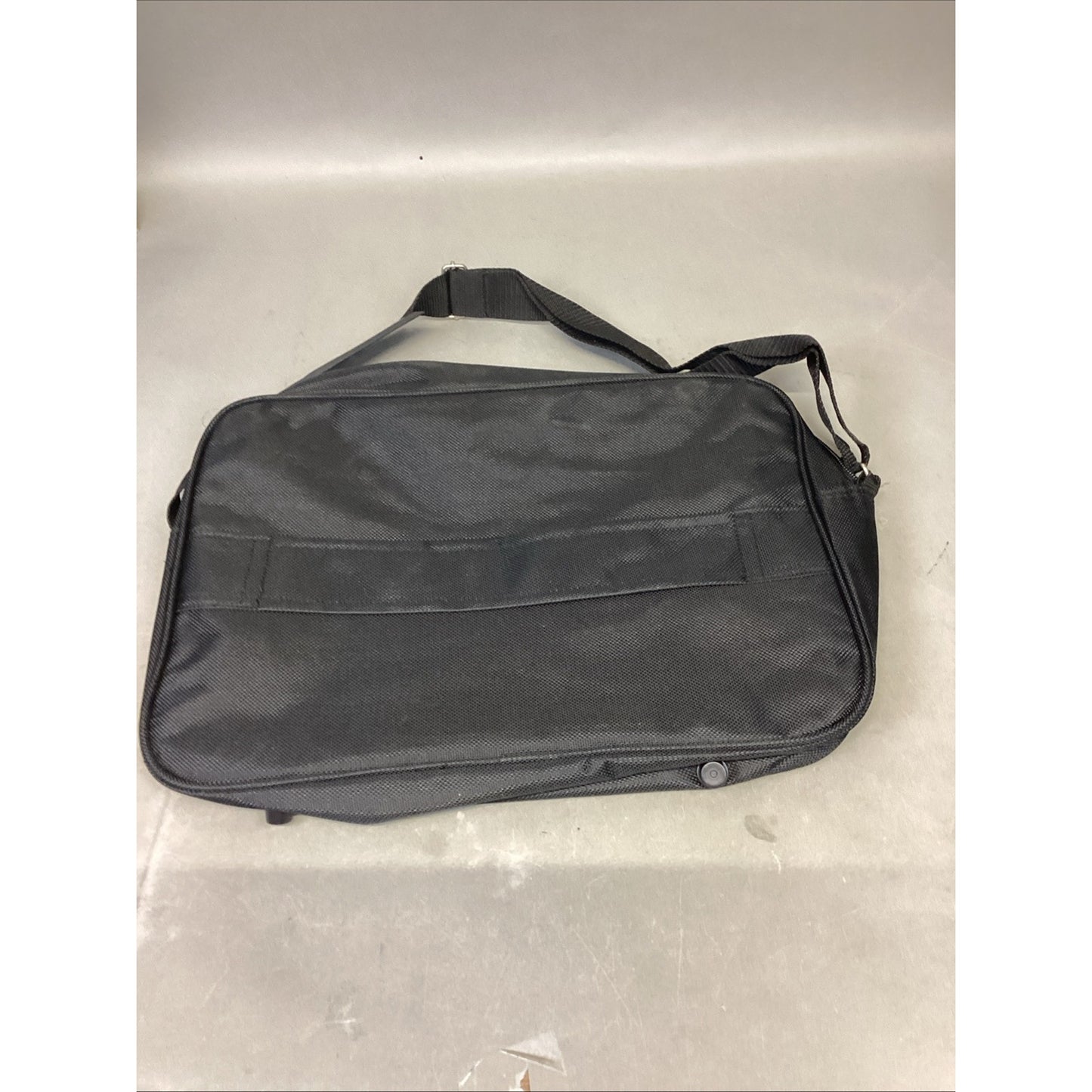 Bella Russo Travel Bag 2 Compartments - Black & Blue - 16" x 11"