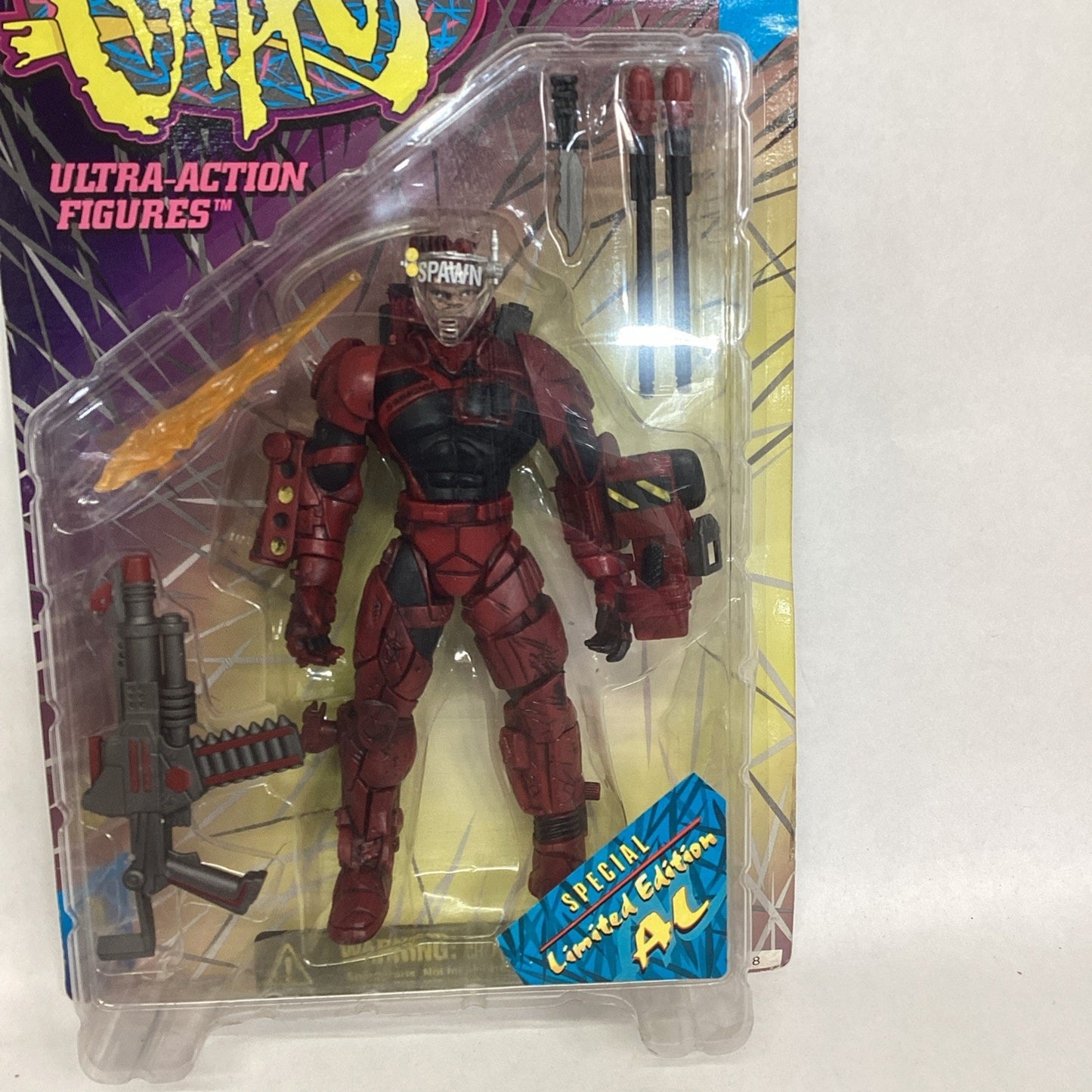 McFarlane Toys Total Chaos Al Simmons Special Edition Series 1 Spawn 1996. NOS