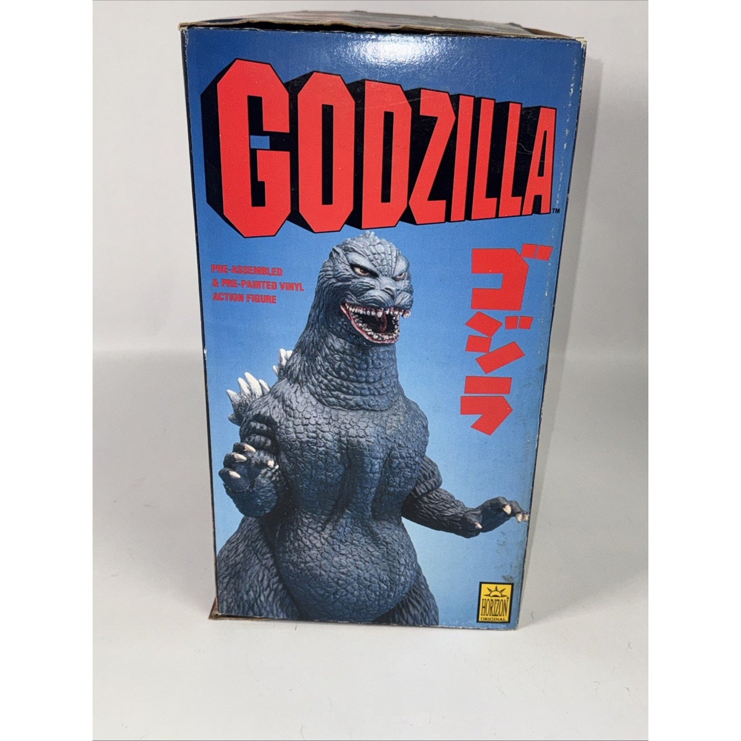 Vintage Horizon Godzilla Vinyl Action Figure w/box 1993