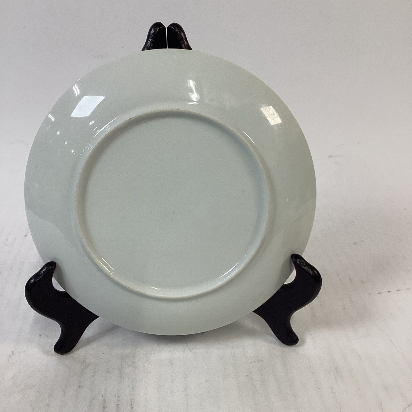 VTG Tajimi Japan Spring Rabbits Decorative Ceramic Dessert Plate - 7.25”D