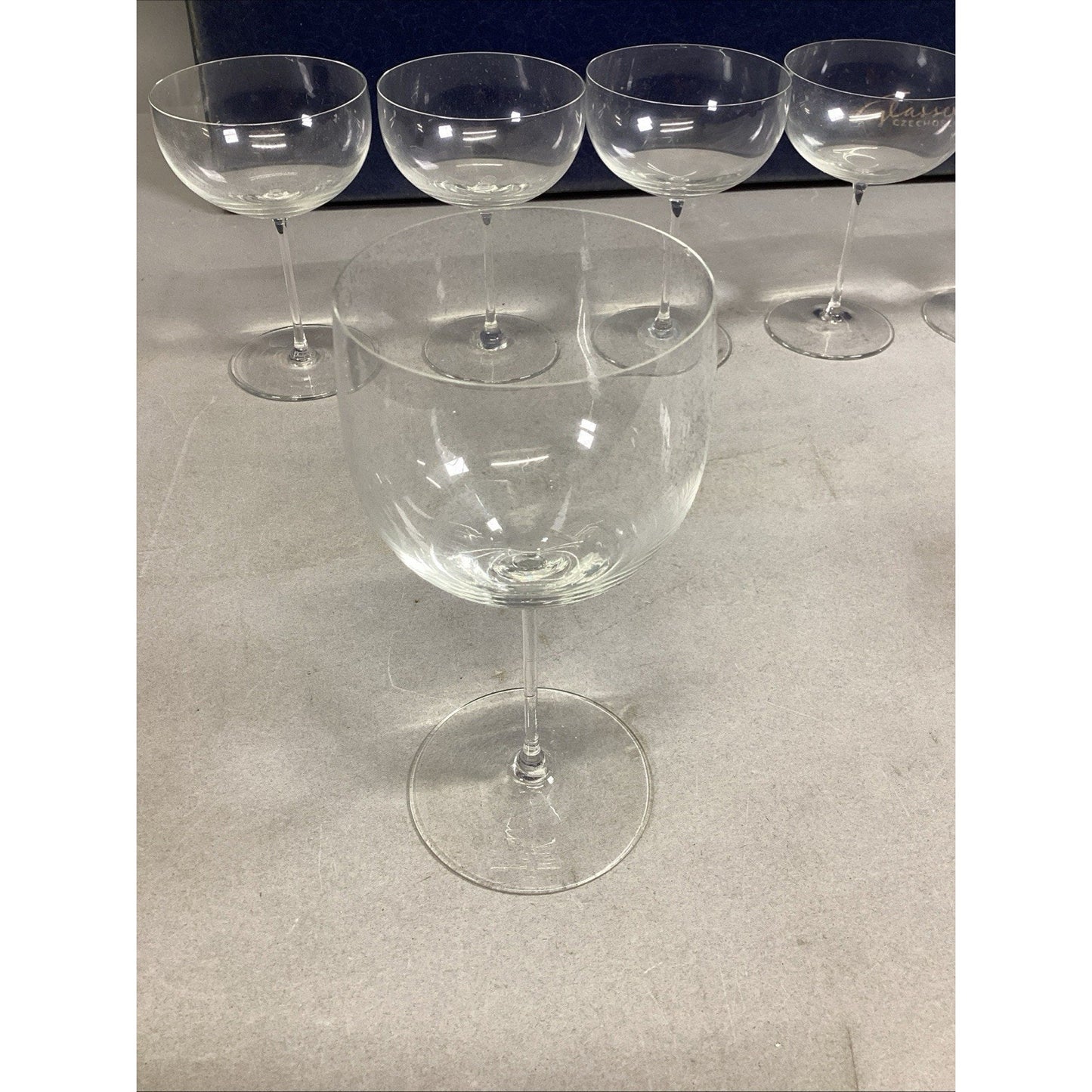 Stemware By Harrachov Champagne And Wine Glasses With Original Boxes