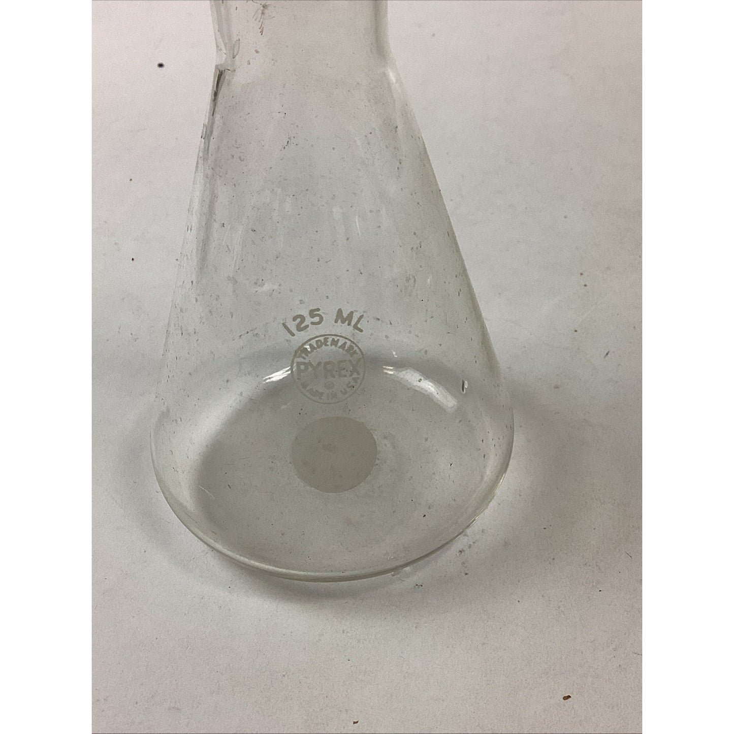 Vintage Pyrex 125 ML Glass Flask - No Stopper